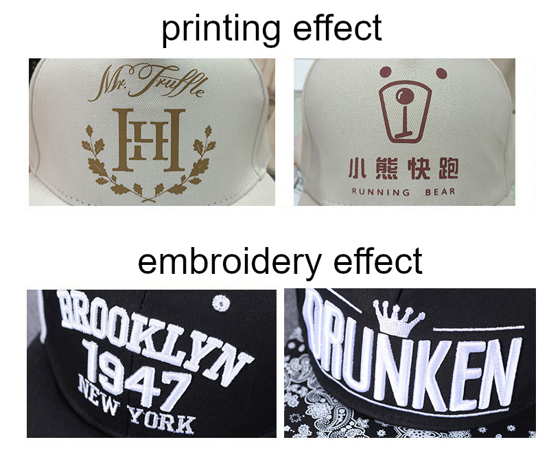 custom baseball hat embroidery printing no minimum