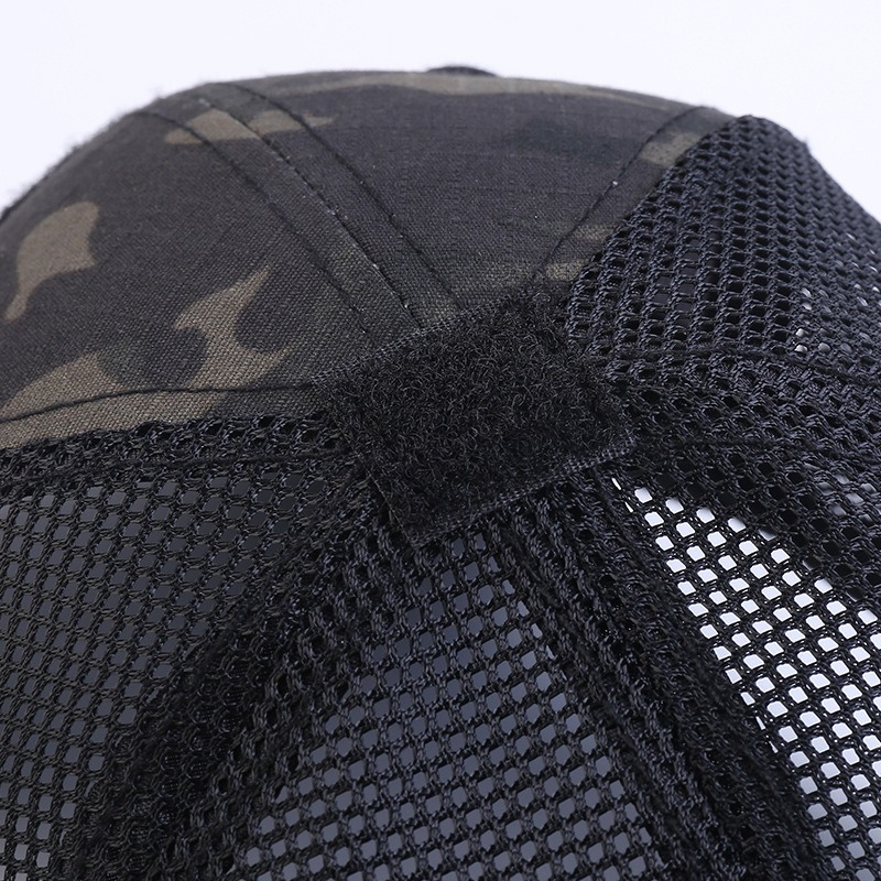 mesh tactical baseball cap wholesale patch hats