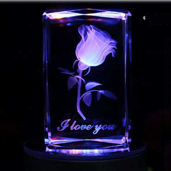 3D Engraved Crystal