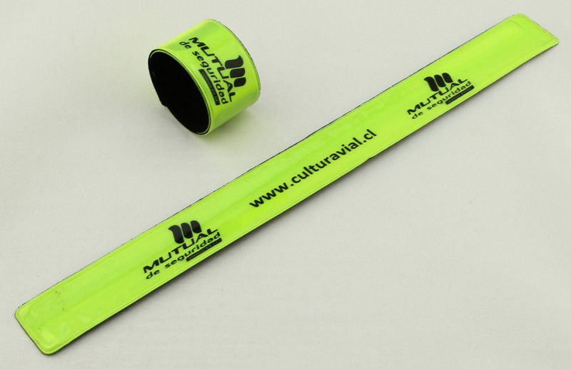 reflective slap bracelets