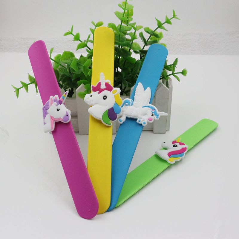 unicorn slap bracelets