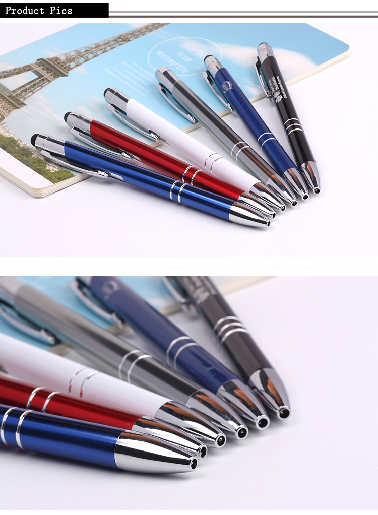 Stylus metal ballpoint pen