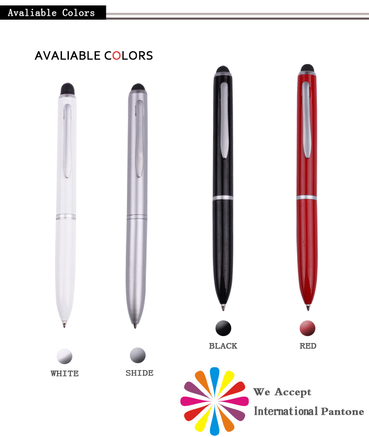 Stylus metal ballpoint pen