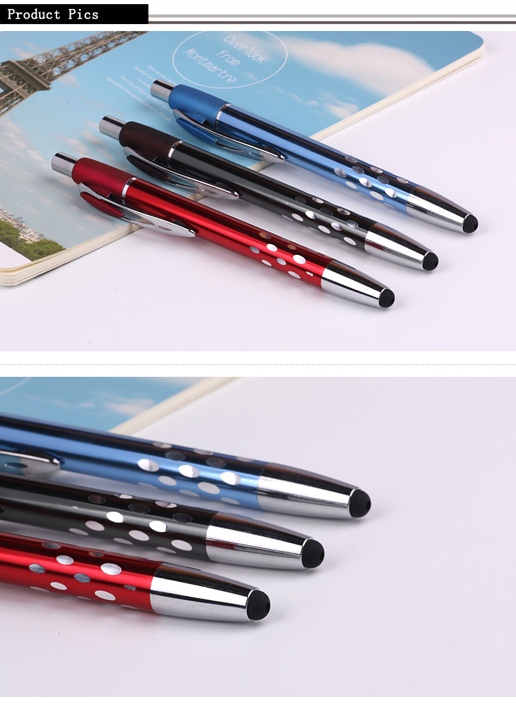 Stylus metal ballpoint pen