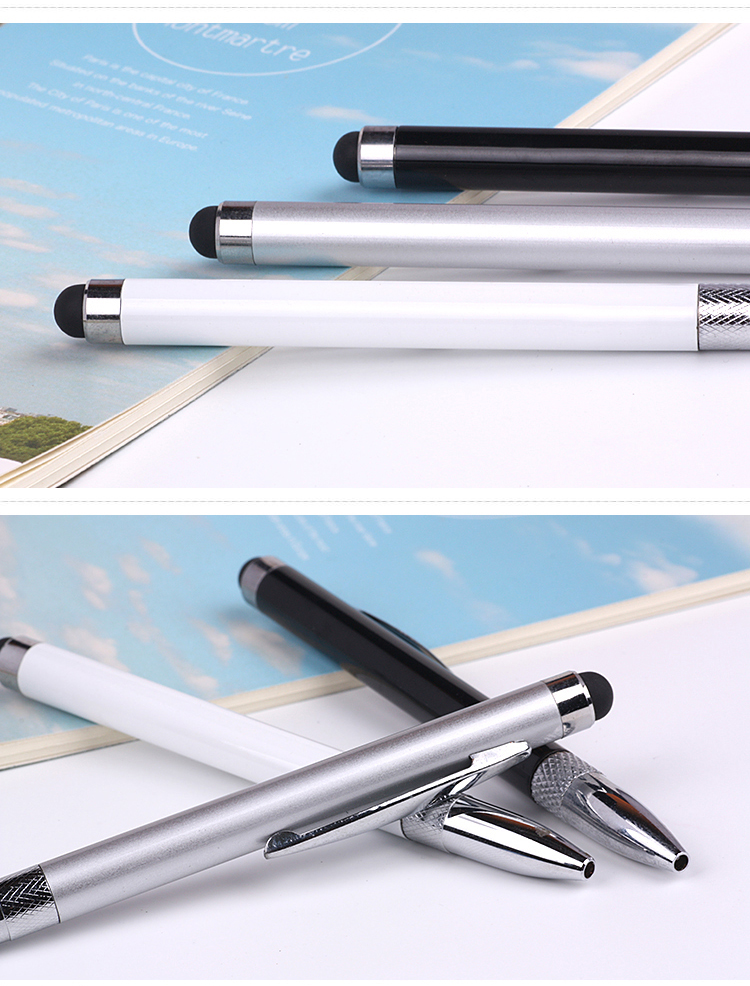 Stylus metal ballpoint pen