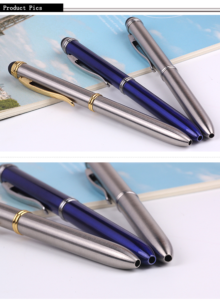 Stylus metal ballpoint pen