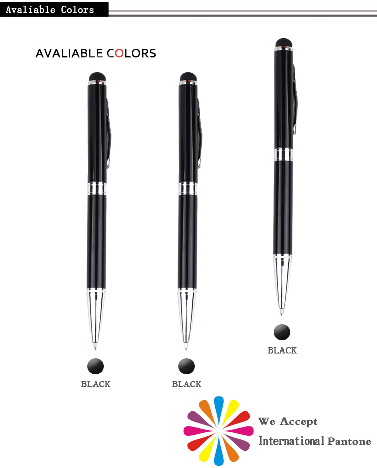 Stylus metal ballpoint pen