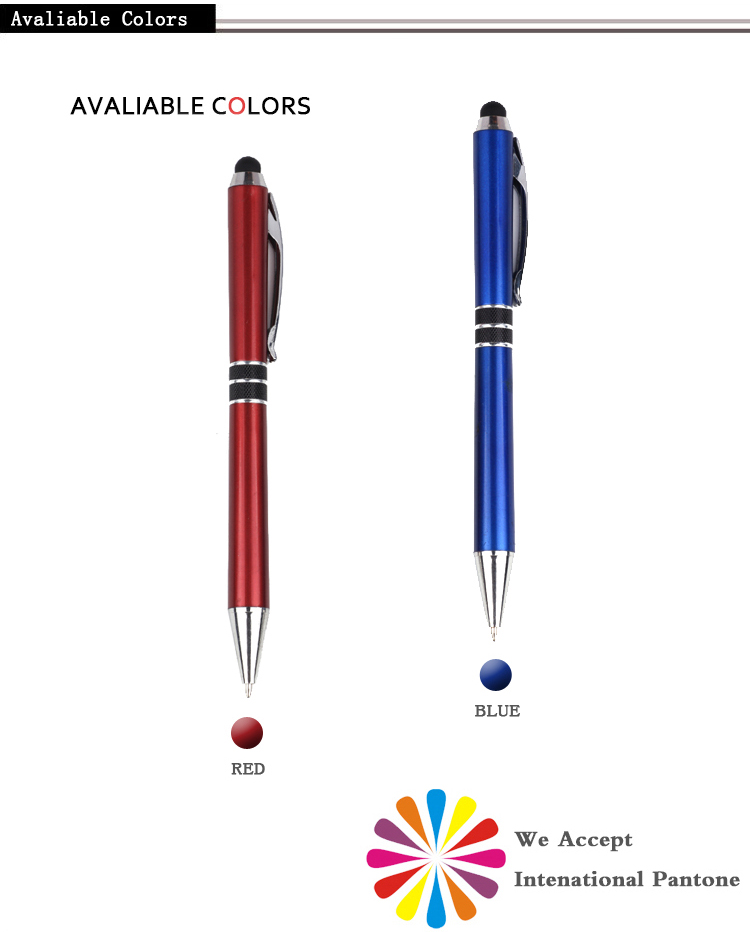 Stylus metal ballpoint pen