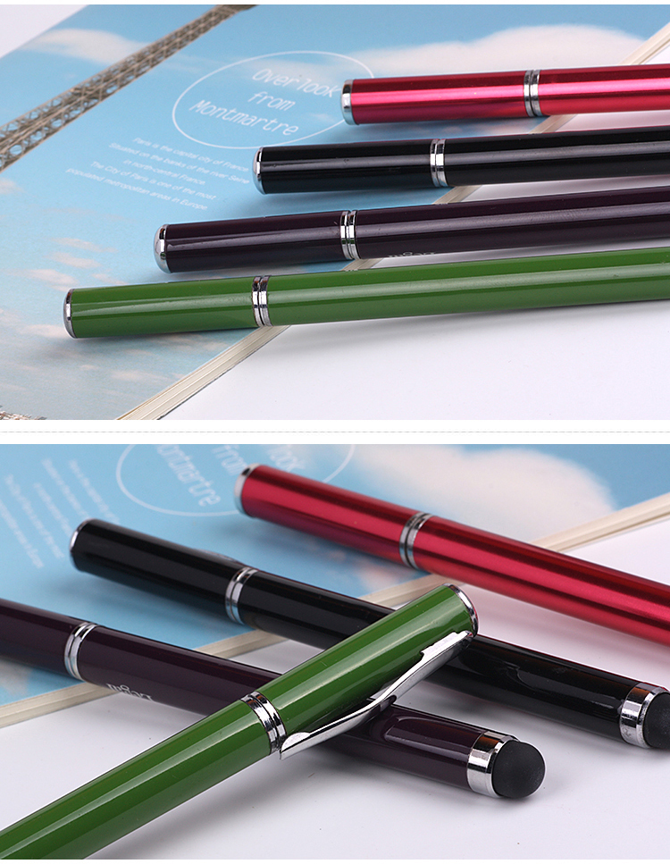 Stylus metal ballpoint pen