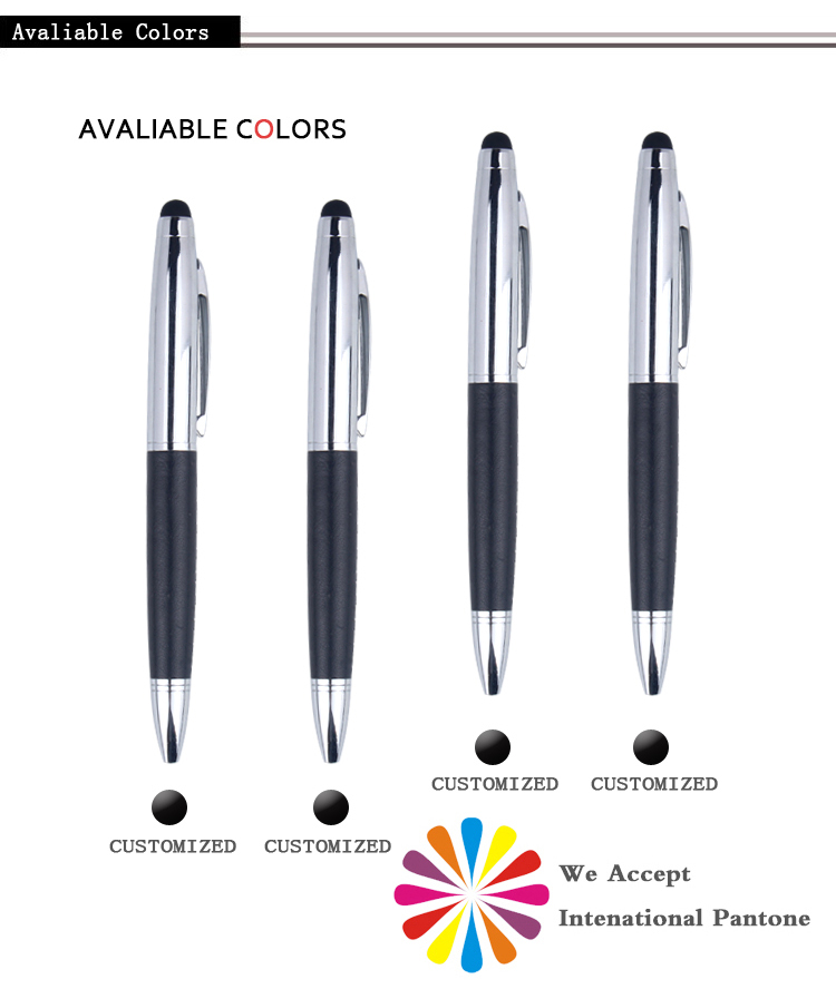 Stylus metal ballpoint pen