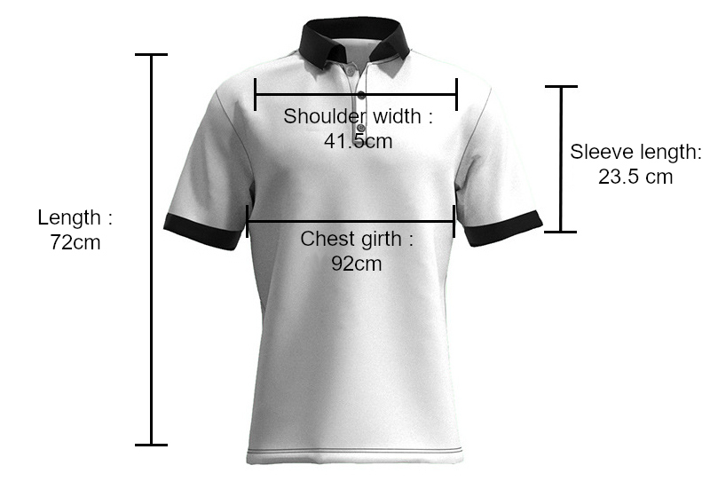 custom polo shirt all-over printing no minimum short sleeve company business work logo