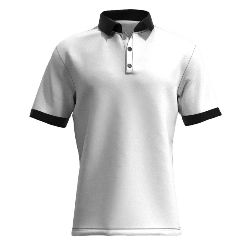 custom polo shirt all-over printing no minimum short sleeve company business work logo