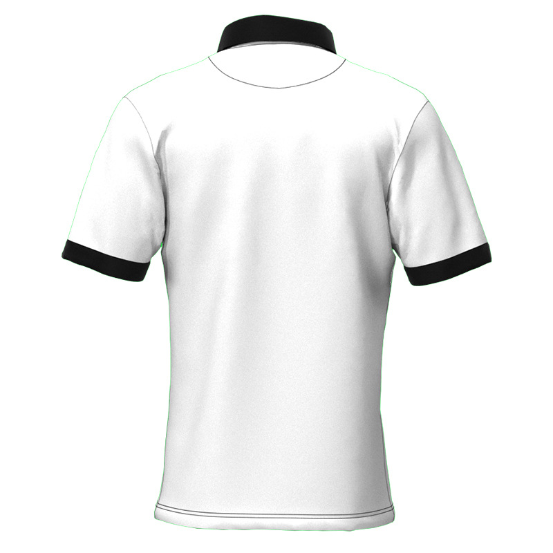 custom polo shirt all-over printing no minimum short sleeve company business work logo