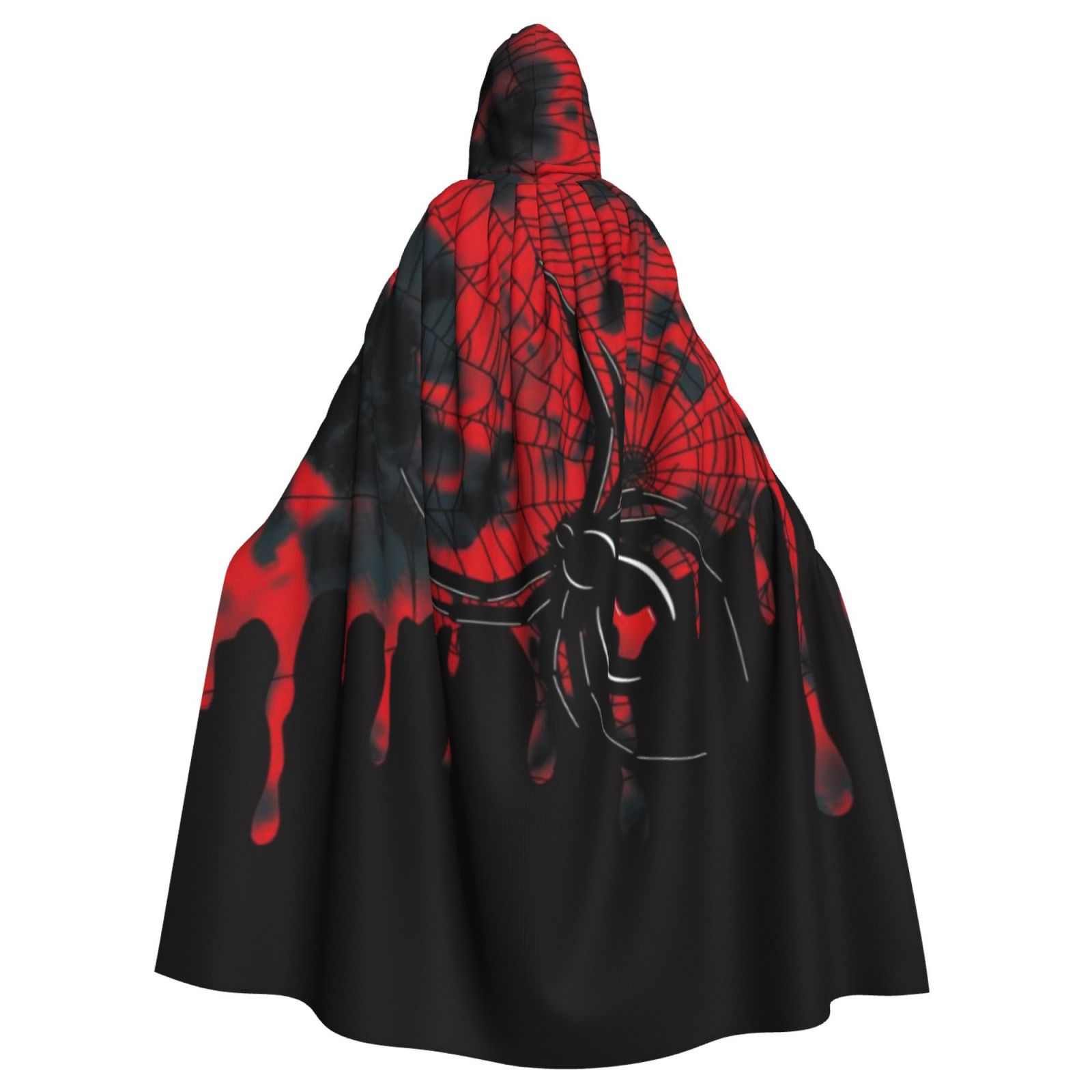 custom cloak hooded full color logo all over printing no minimum design your own