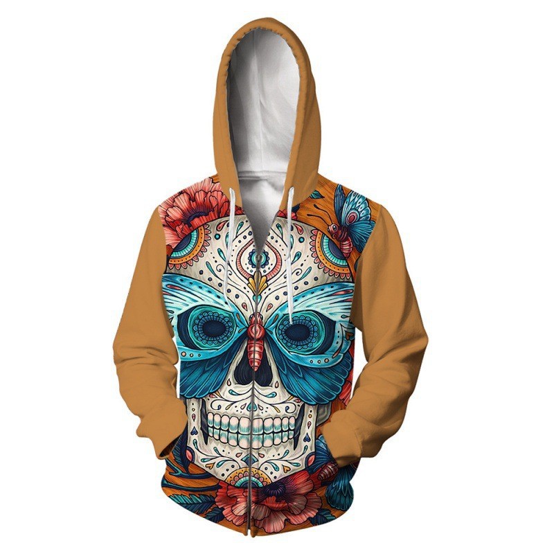 custom zip up hoodies all-over printing no minimum design your own cool hoodie, personalized photo unisex men women