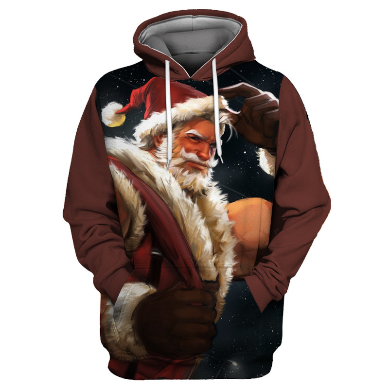 custom hoodies all-over printing no minimum design your own photo Christmas personalized