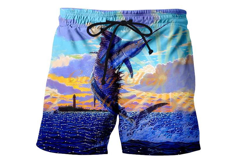 custom men's beach board shorts personalised printing design your own swim trunks