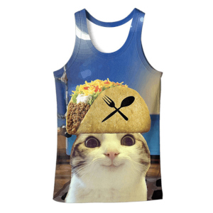 custom all-over printed men's tank top no minimum