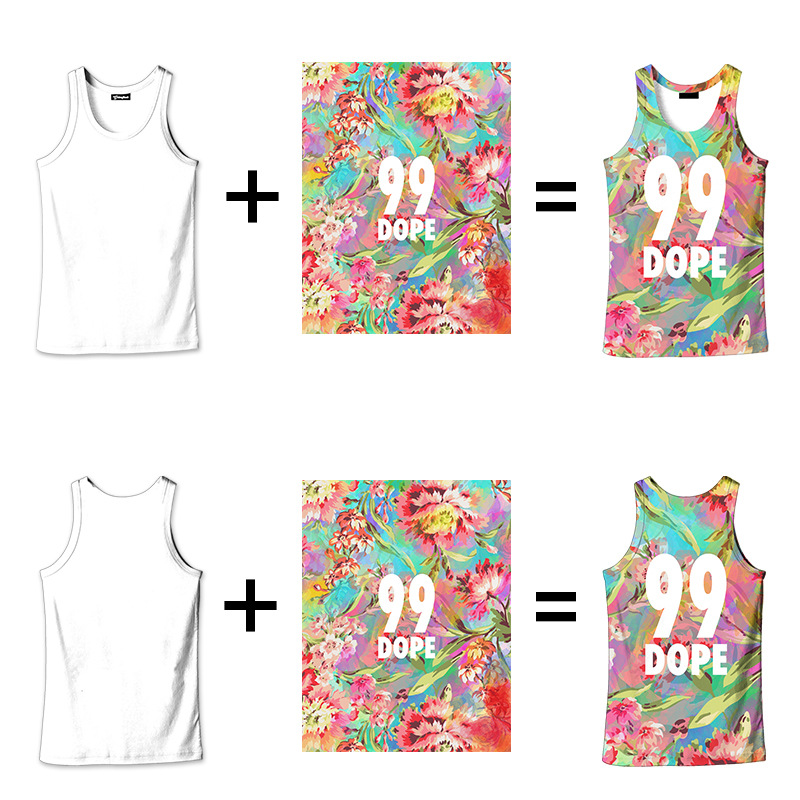 custom mens tank top all-over printing no minimum personalized jersey running