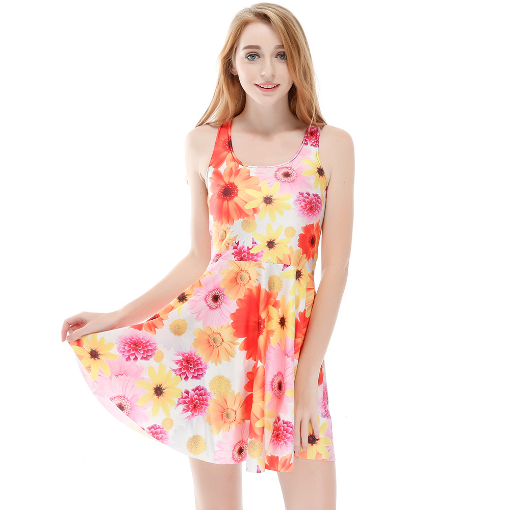 custom skater dress all over printing no minimum design your own