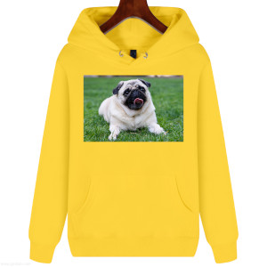 custom printed pure 100% cotton pullover hoodie