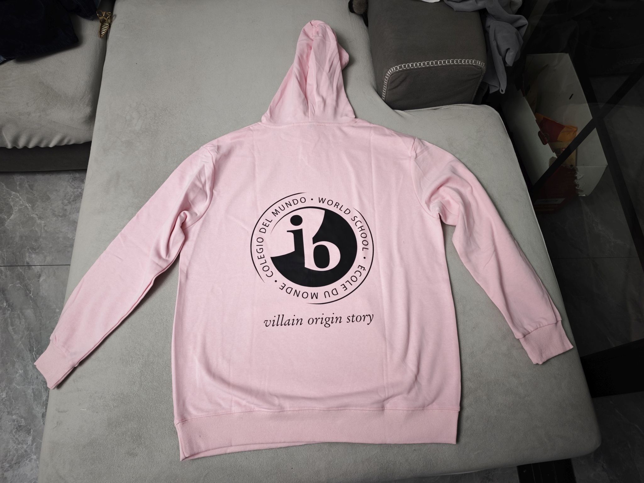 pure 100% cotton custom printed pullover hoodie no minimum personalized long sleeve kangaroo pocket