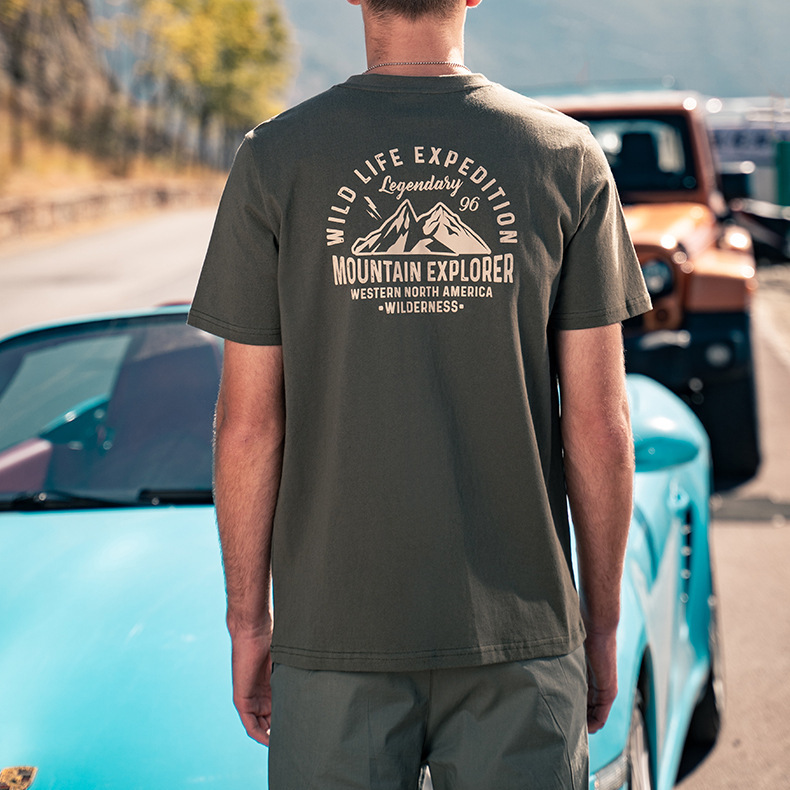 pure 100% cotton custom t-shirt printing no minimum design your own personalized short sleeve