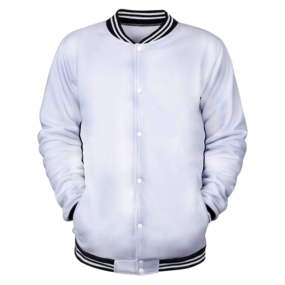 custom baseball jacket all-over printing no minimum varsity letterman