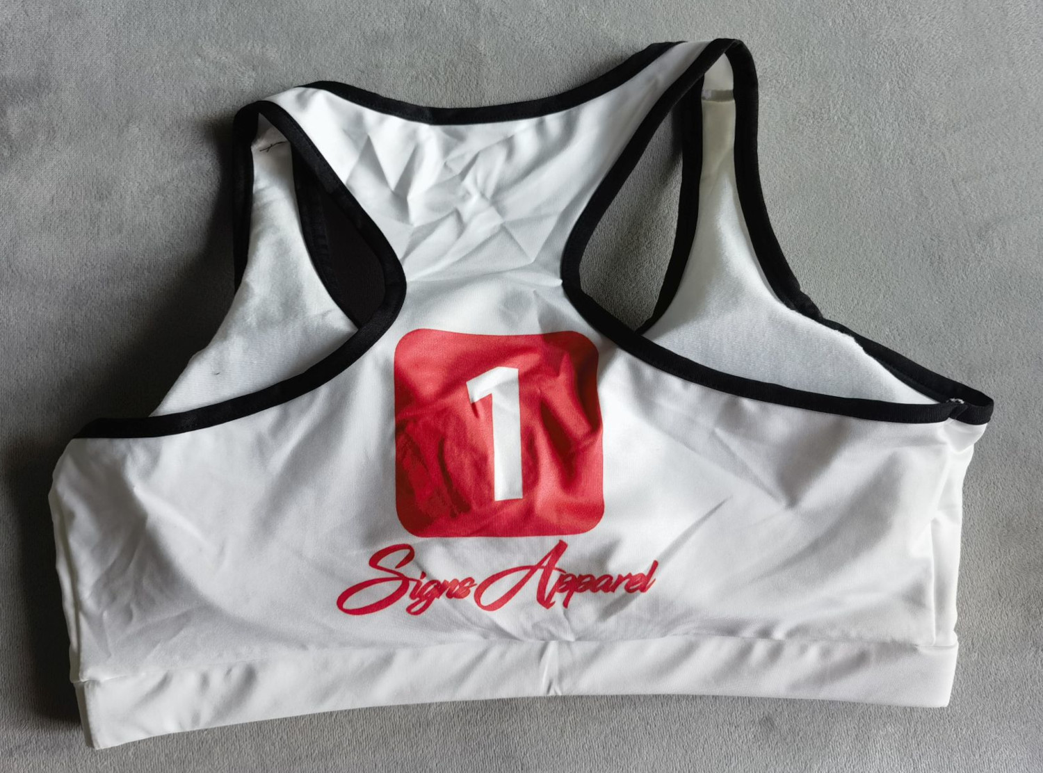 custom sports bra workout yoga wireless all-over printing no minimum