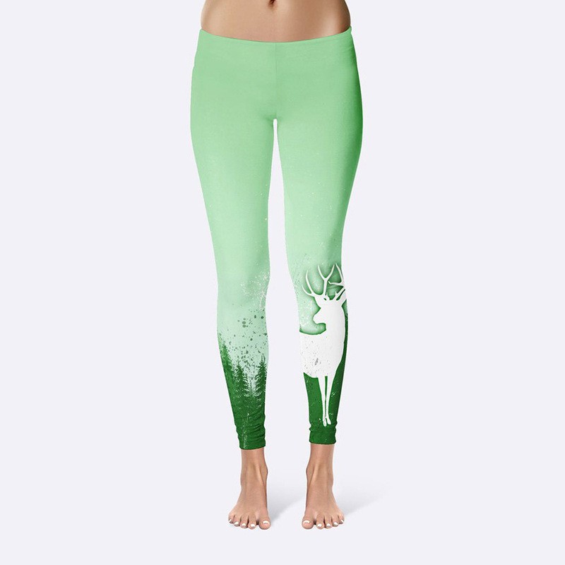 custom ankle length 7/8 leggings all-over printing no minimum design your own personalized yoga pants