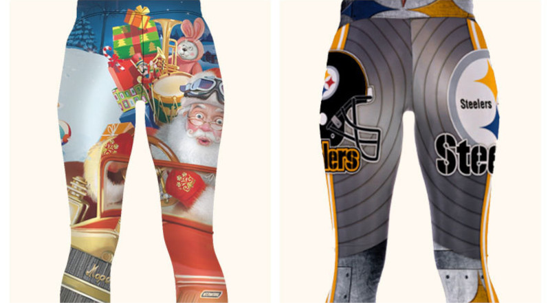 custom leggings all-over printing no minimum design your own personalized photo tight yoga pants