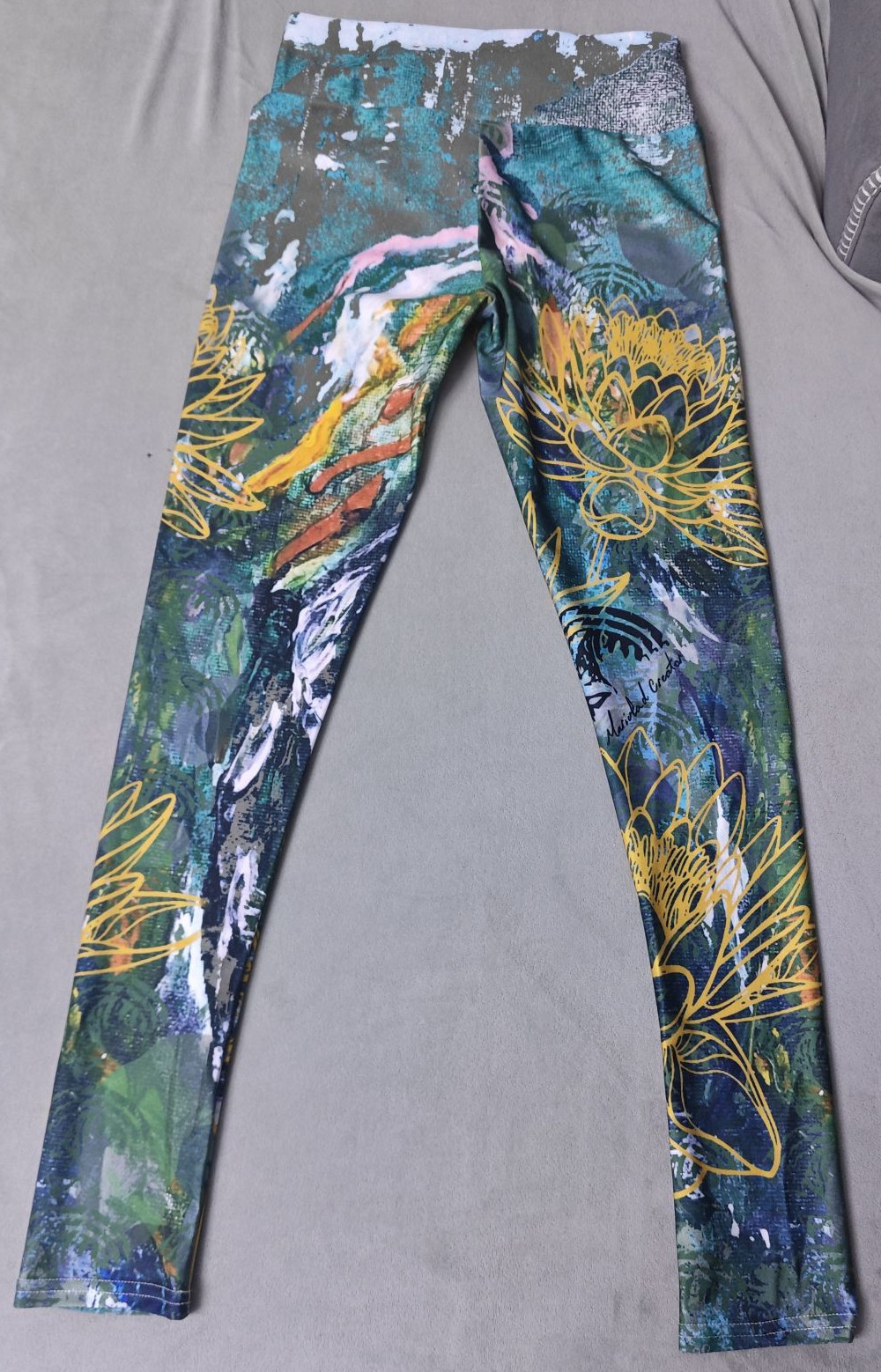 custom high waist leggings all-over printing no minimum design your own personalized photo tight yoga pants