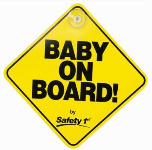 custom baby on board sign, car window sign wholesale