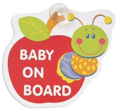 custom baby on board sign, car window sign wholesale