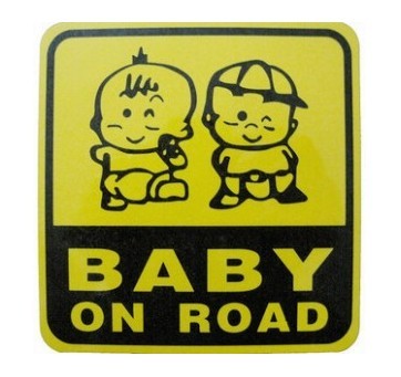 custom baby on board sign, car window sign wholesale