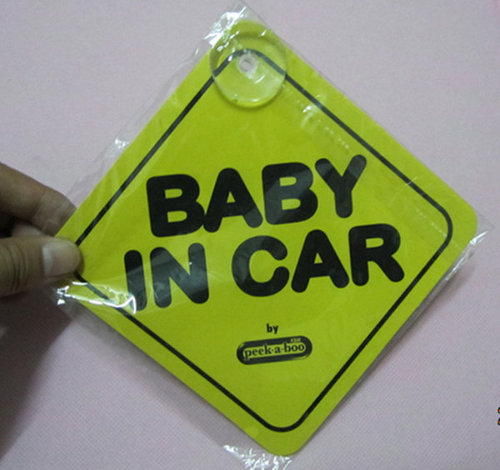 custom baby on board sign, car window sign wholesale