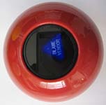 Custom magic 8 ball