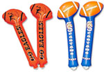 cheering sticks, bam bams, thundersticks, noisemakers