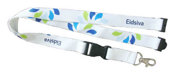 custom branded lanyard