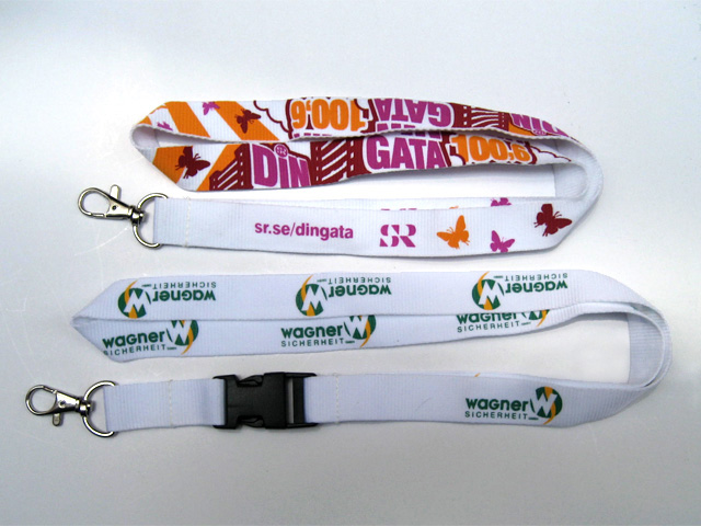 custom printed lanyard