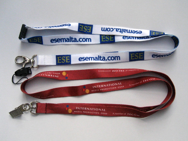 custom event lanyards