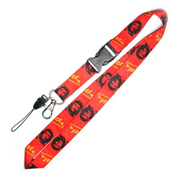 custom printed lanyard with loop string