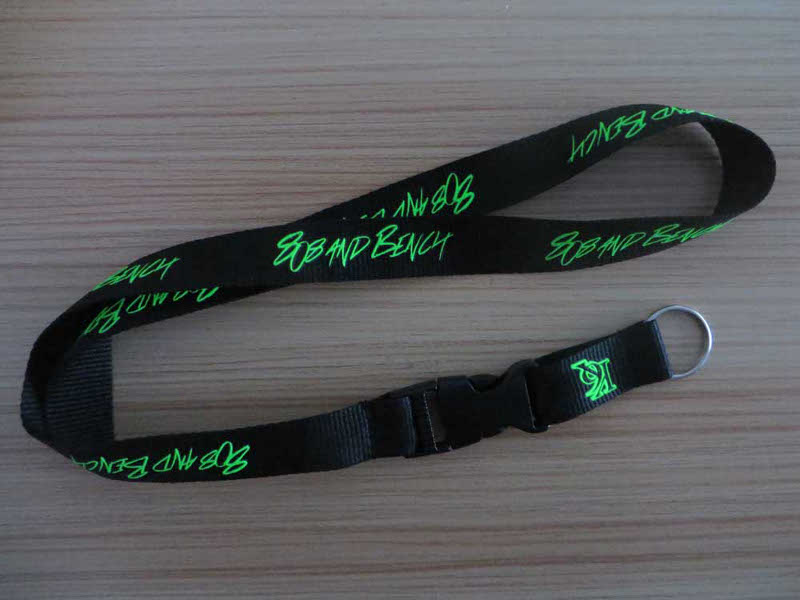 Glow in the dark lanyard