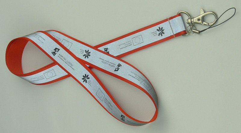 reflective lanyard