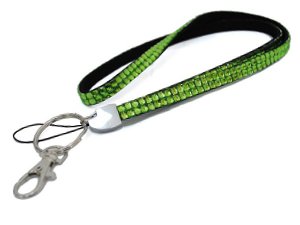 Rhinestone Badge Lanyards