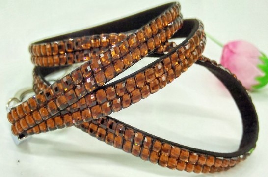 coffee color bling diamante rhinestone lanyards wholesale