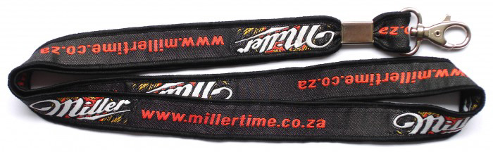 custom satin lanyard