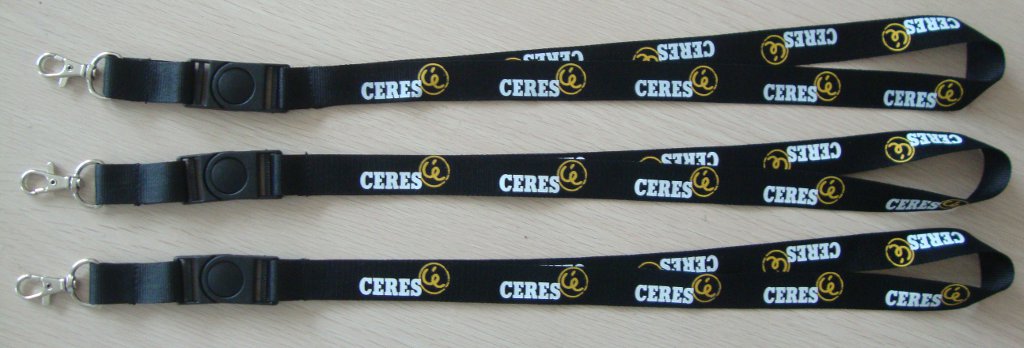 custom lanyard, 2 color screen printing, release buckle, wholesale