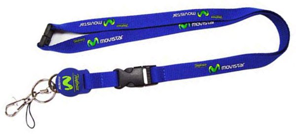 custom screen printed lanyard