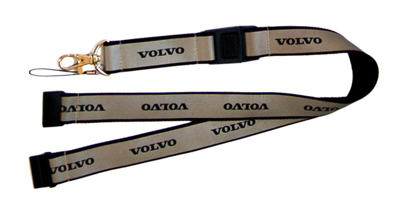 custom silkscreen printed lanyard